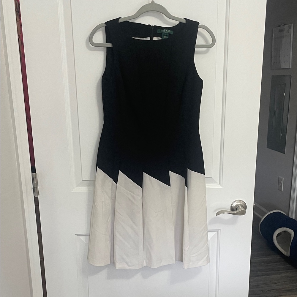 Lauren Ralph Lauren Black and White Dress